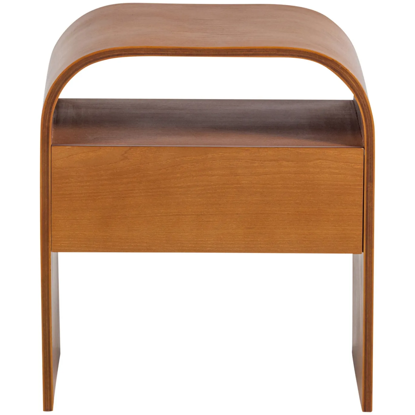 Woood Nachtkastje/bijzettafel Momo Hout Bruin