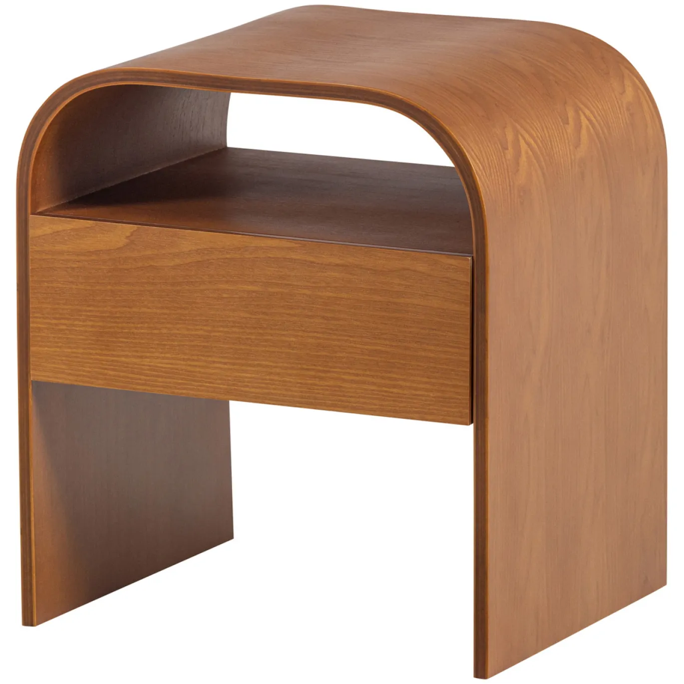 Woood Nachtkastje/bijzettafel Momo Hout Bruin