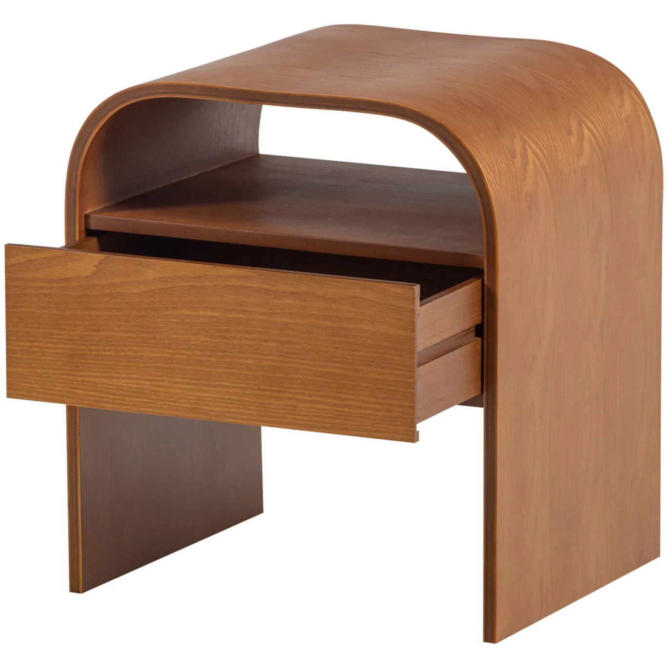 Woood Nachtkastje/bijzettafel Momo Hout Bruin