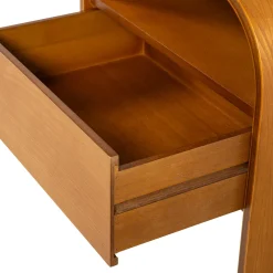 Woood Nachtkastje/bijzettafel Momo Hout Bruin