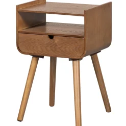 Woood Nachtkastje/bijzettafel Nils Hout Naturel
