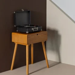 Woood Nachtkastje Nelo Bruin