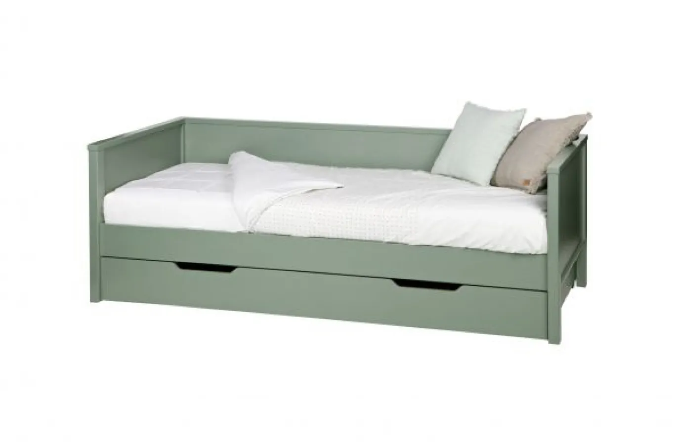 Woood Nikki Bedbank Grenen Jadegroen