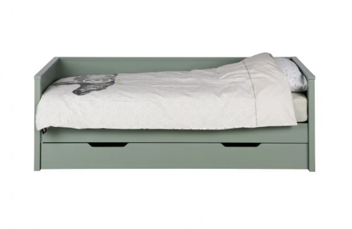 Woood Nikki Bedbank Grenen Jadegroen