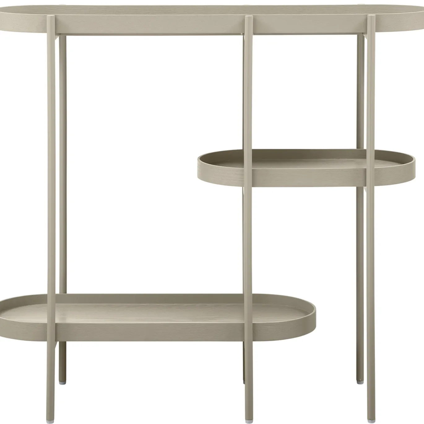 Woood Noan Sidetable Hout/Metaal Antique Beige