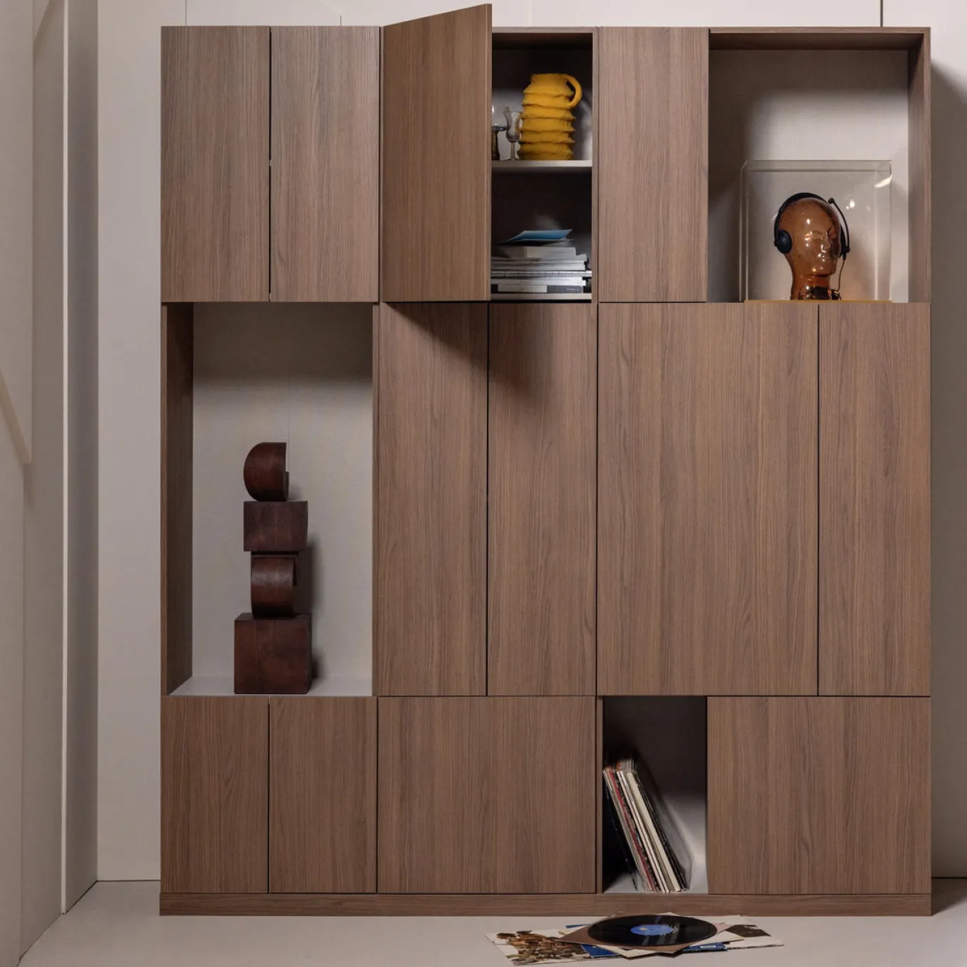 Woood Opbergkast Build Eiken Decor Bruin 80cm