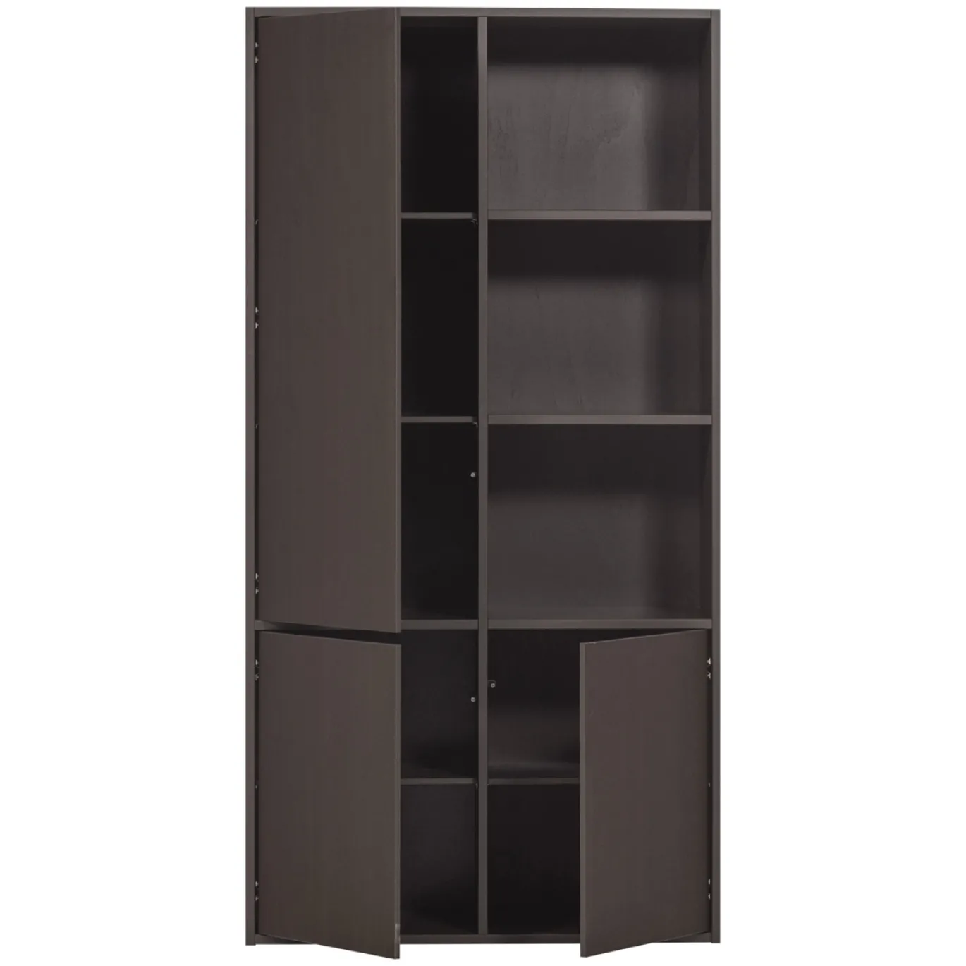 Woood Opbergkast Meggy Links 108cm Grenen Middenbruin