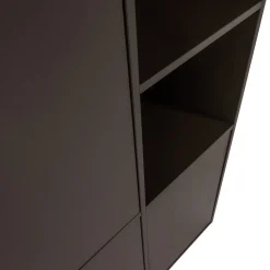 Woood Opbergkast Meggy Links 108cm Grenen Middenbruin