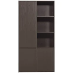 Woood Opbergkast Meggy Links 108cm Grenen Middenbruin