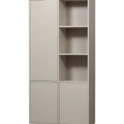 Woood Opbergkast Meggy Links 108cm Grenen Dust