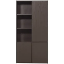 Woood Opbergkast Meggy Rechts 108cm Grenen Middenbruin