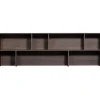 Woood Opzetkast New Gravure Essen Fineer Espresso