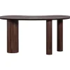Woood Organische Sidetable/bureau Sun Recycled Teak Bruin