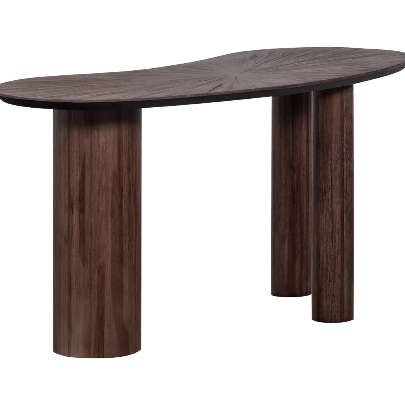 Woood Organische Sidetable/bureau Sun Recycled Teak Bruin