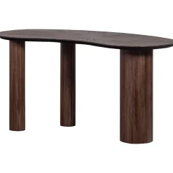 Woood Organische Sidetable/bureau Sun Recycled Teak Bruin