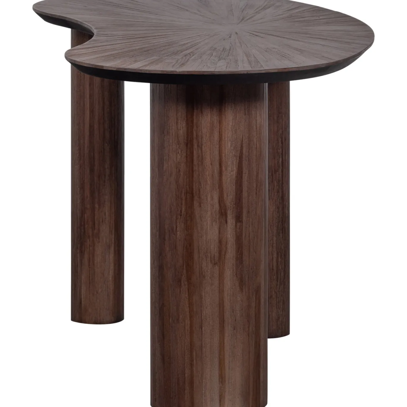 Woood Organische Sidetable/bureau Sun Recycled Teak Bruin