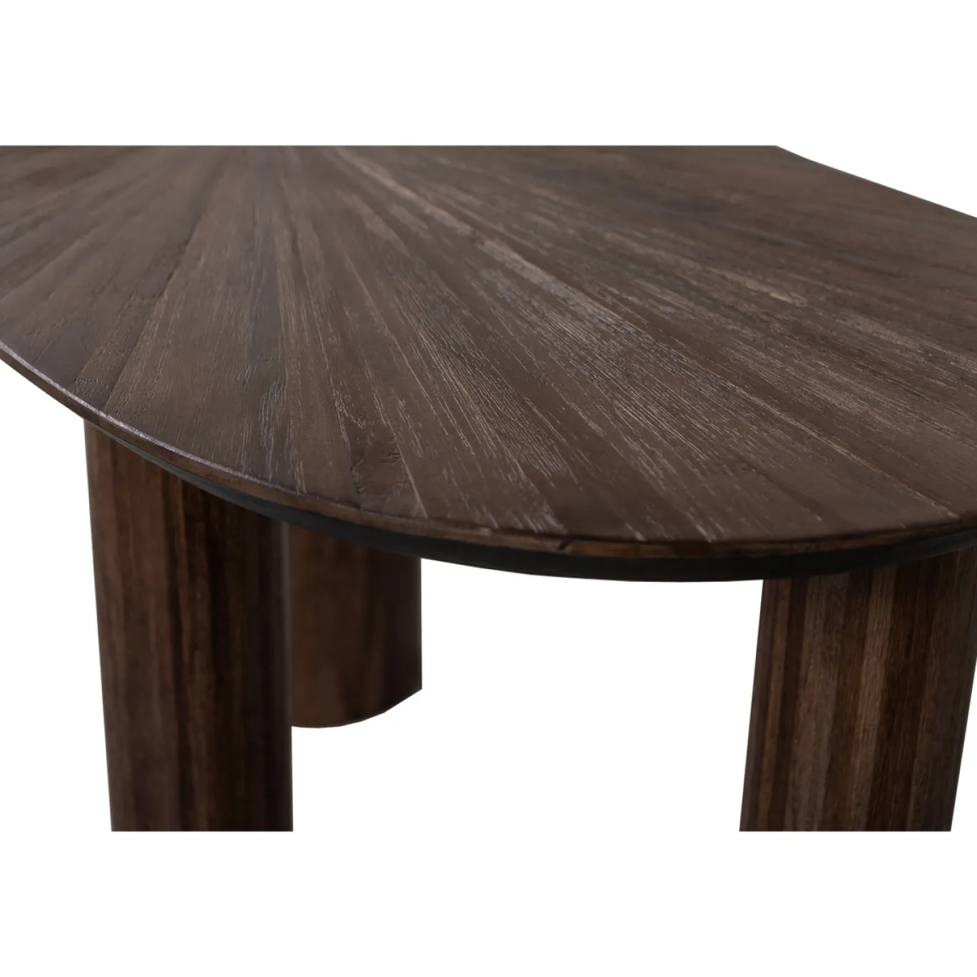 Woood Organische Sidetable/bureau Sun Recycled Teak Bruin