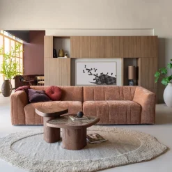 Woood Organisch Vloerkleed Milio Wol/Katoen Zand 170x240cm