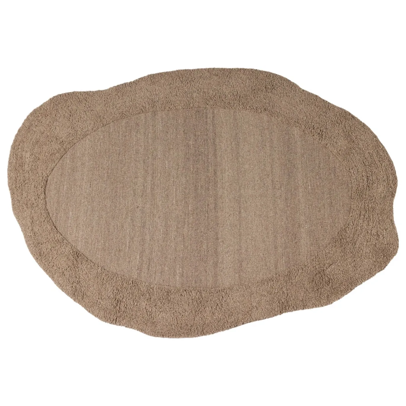 Woood Organisch Vloerkleed Milio Wol/Katoen Zand 170x240cm
