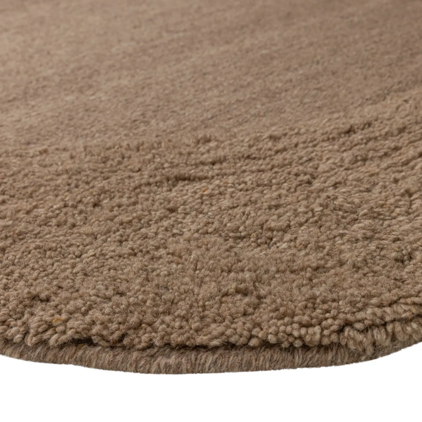 Woood Organisch Vloerkleed Milio Wol/Katoen Zand 170x240cm