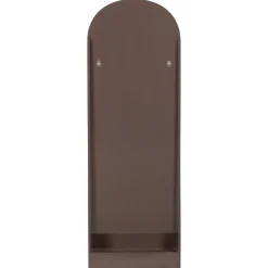 Woood Passpiegel Solari Hoogglans Donkerbruin 175x60cm