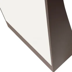 Woood Passpiegel Solari Hoogglans Donkerbruin 175x60cm