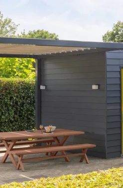 Woood Picknicktafel Delta Aluminium Terra 220cm