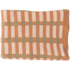 Woood Plaid Vola 130x170cm Groen/oranje