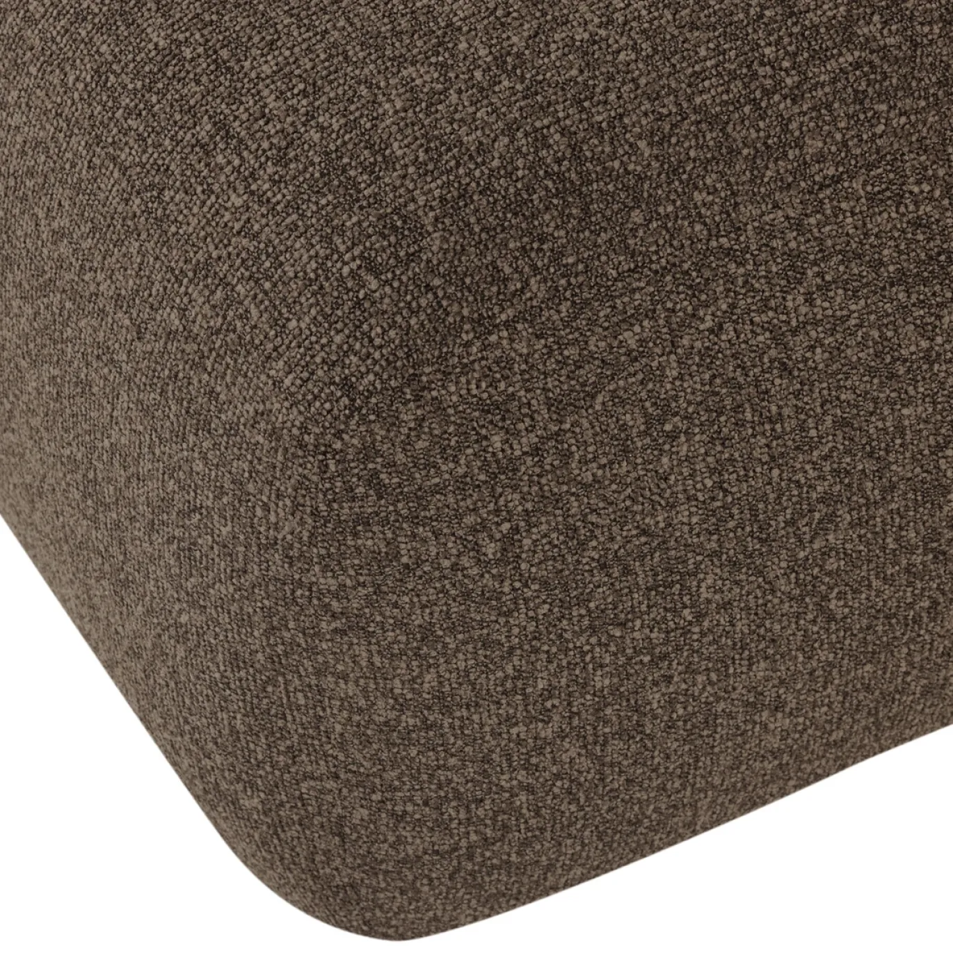 Woood Poef Mojo Base Bouclé Bruin Melange