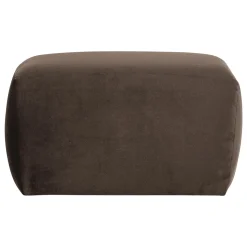 Woood Poef Mojo Base Velvet Bruin