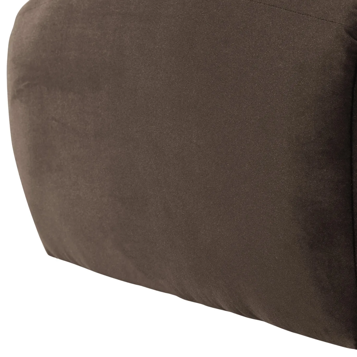 Woood Poef Mojo Base Velvet Bruin