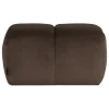 Woood Poef Mojo Velvet Bruin