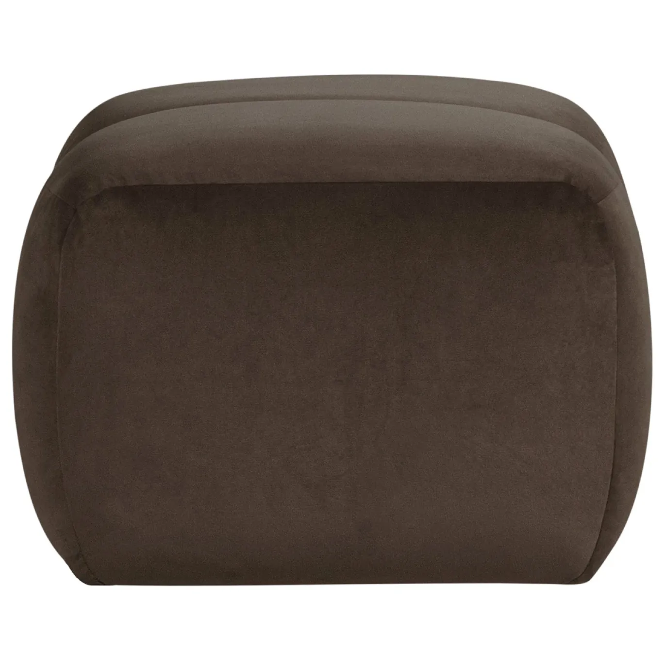 Woood Poef Mojo Velvet Bruin
