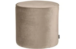 Woood Poef Sara Hoog Velvet Khaki 46xØ46