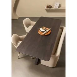 Woood Poot Kruisvorm Metaal Zwart
