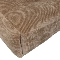 Woood Relaxfauteuil Hein Elektrisch Geweven Rib Lichtbruin