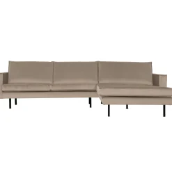 Woood Rodeo Chaise Longue Rechts Velvet Khaki