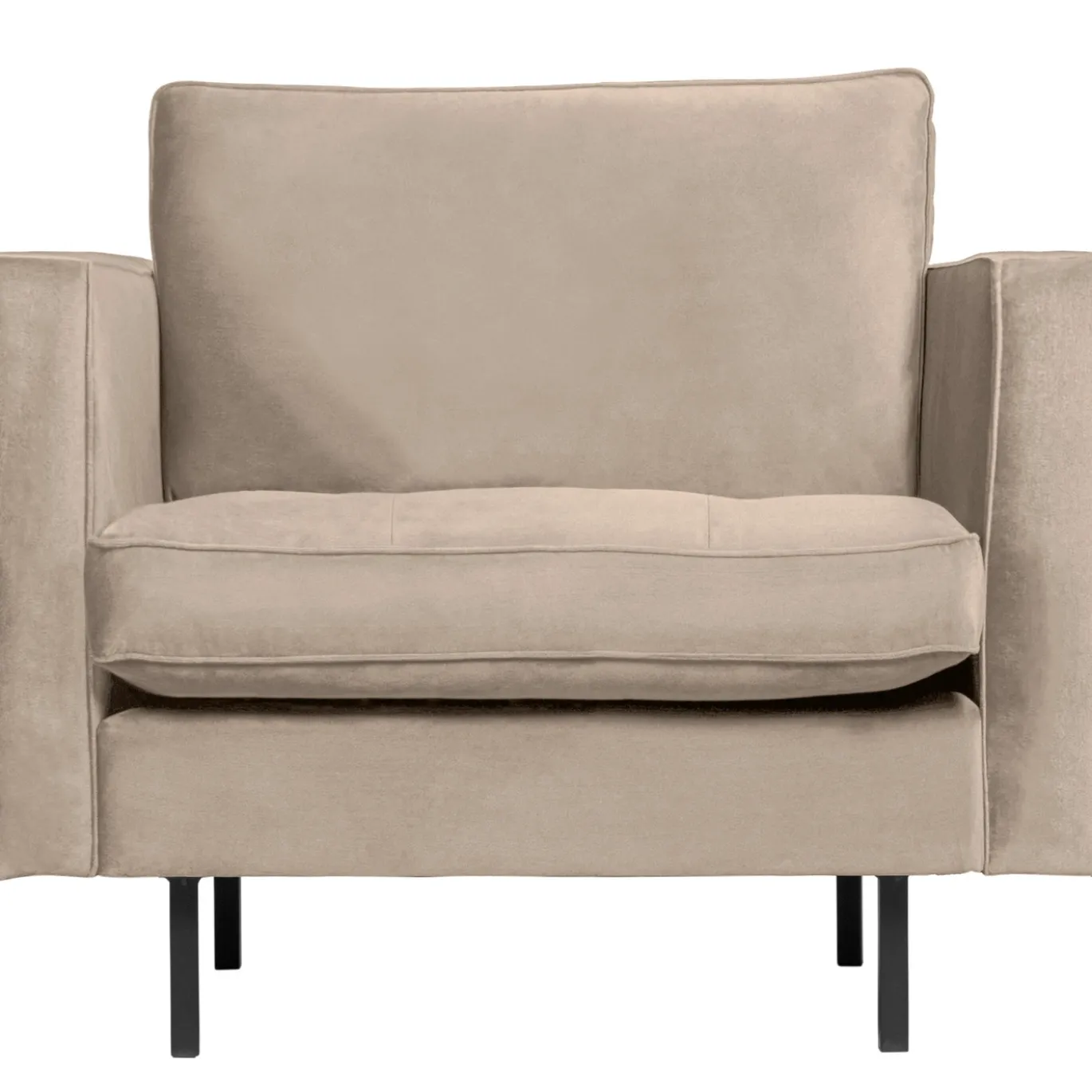 Woood Rodeo Classic Fauteuil Velvet Khaki