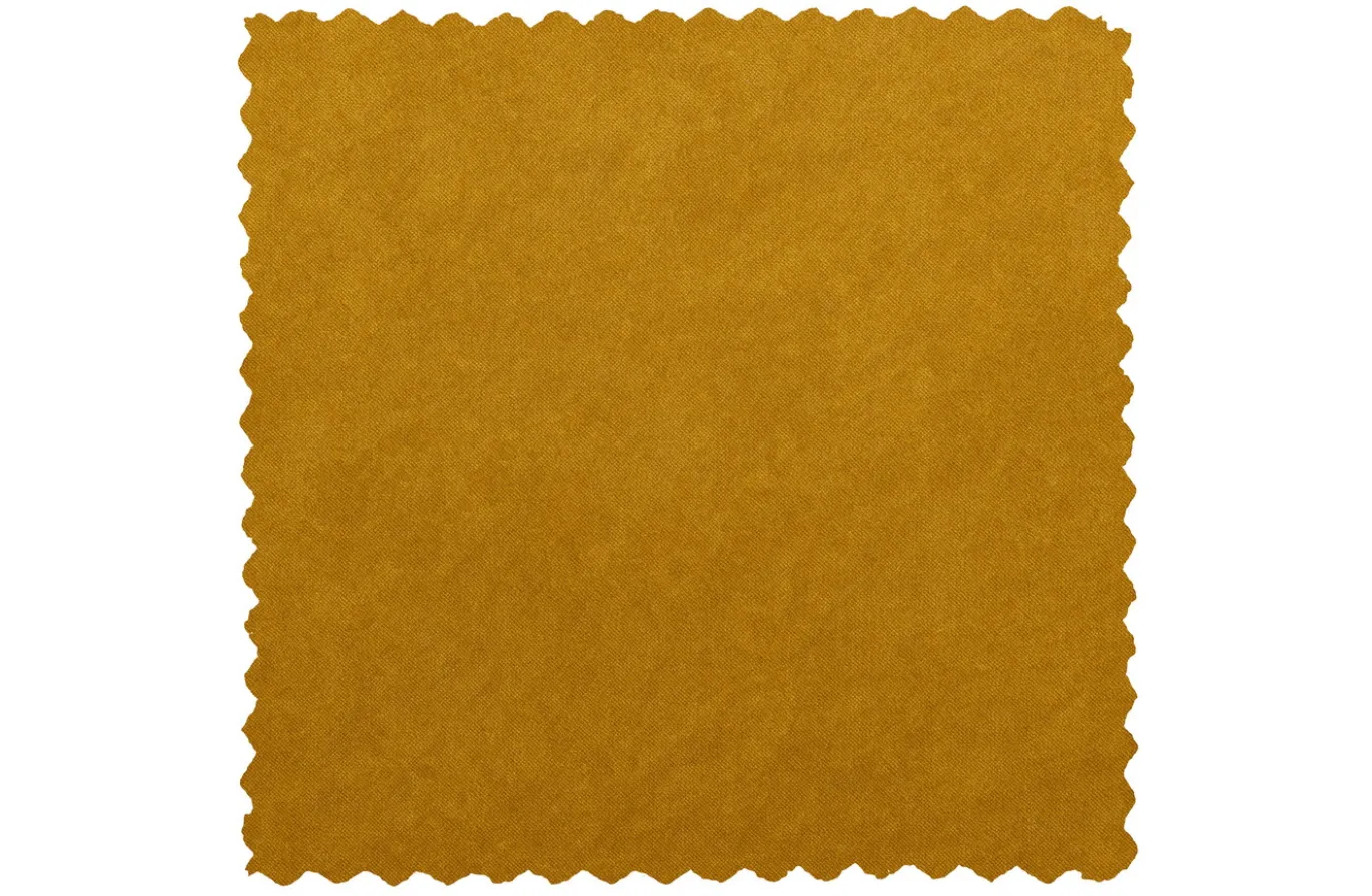 Woood Rodeo Hocker Op Poten Velvet Oker