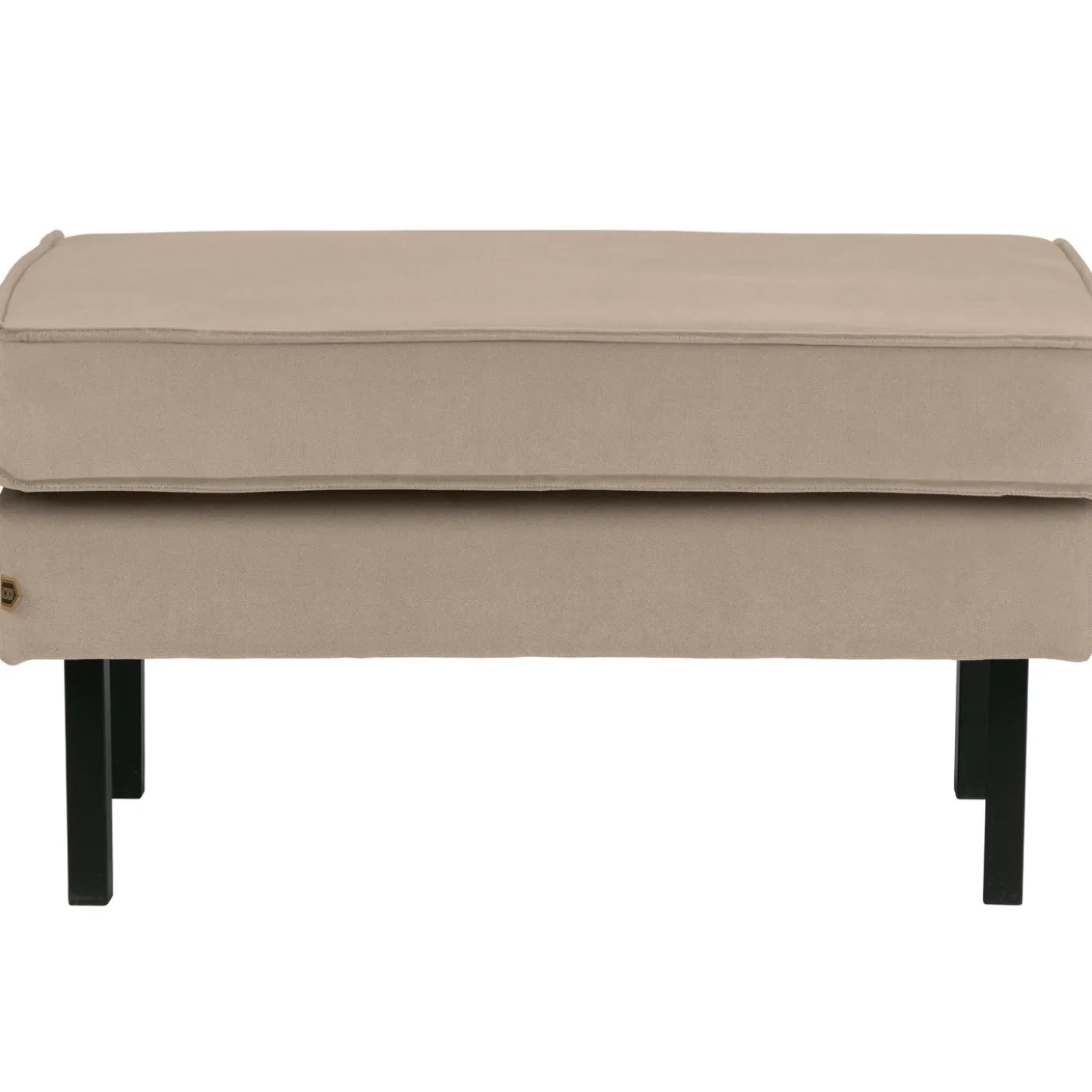 Woood Rodeo Hocker Op Poten Velvet Khaki