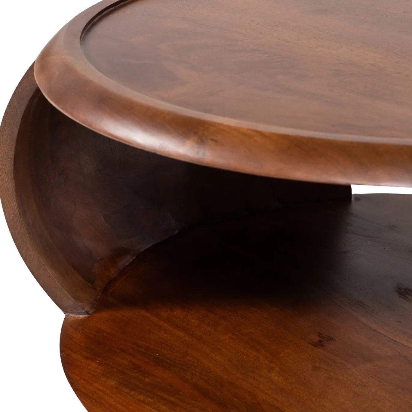 Woood Salontafel Cole Mangohout Bruin