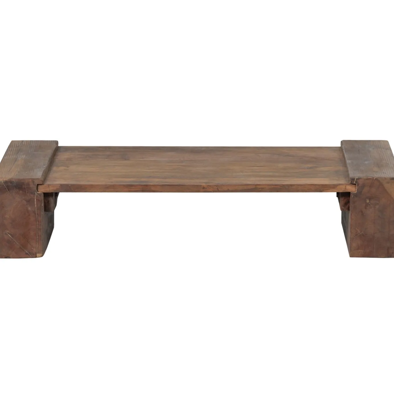 Woood Salontafel Cuno Laag Hout Donkerbruin