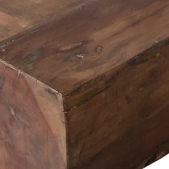 Woood Salontafel Cuno Laag Hout Donkerbruin