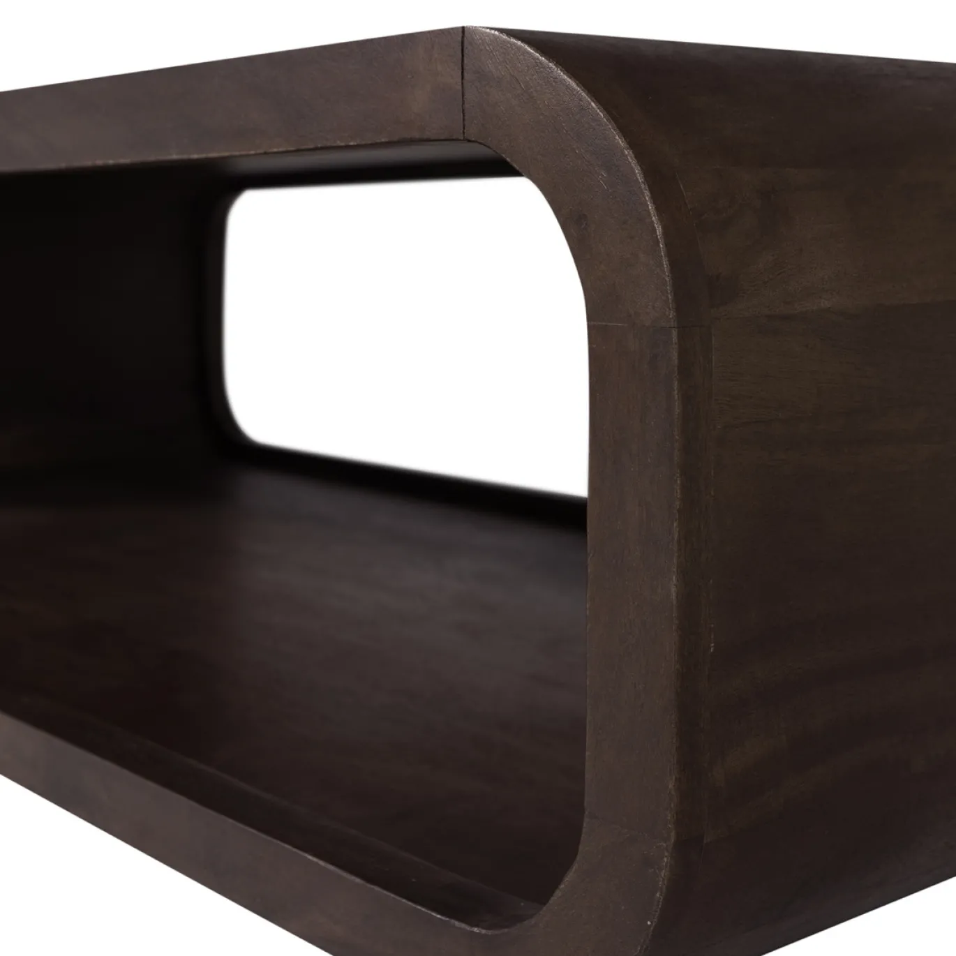 Woood Salontafel Kinu Mangohout Donkerbruin