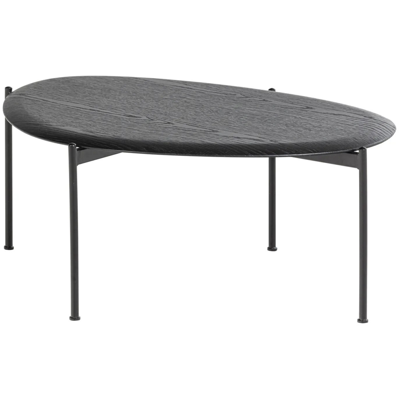 Woood Salontafel Kota 36x92x68cm Mdf/fineer Zwart