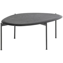 Woood Salontafel Kota 36x92x68cm Mdf/fineer Zwart