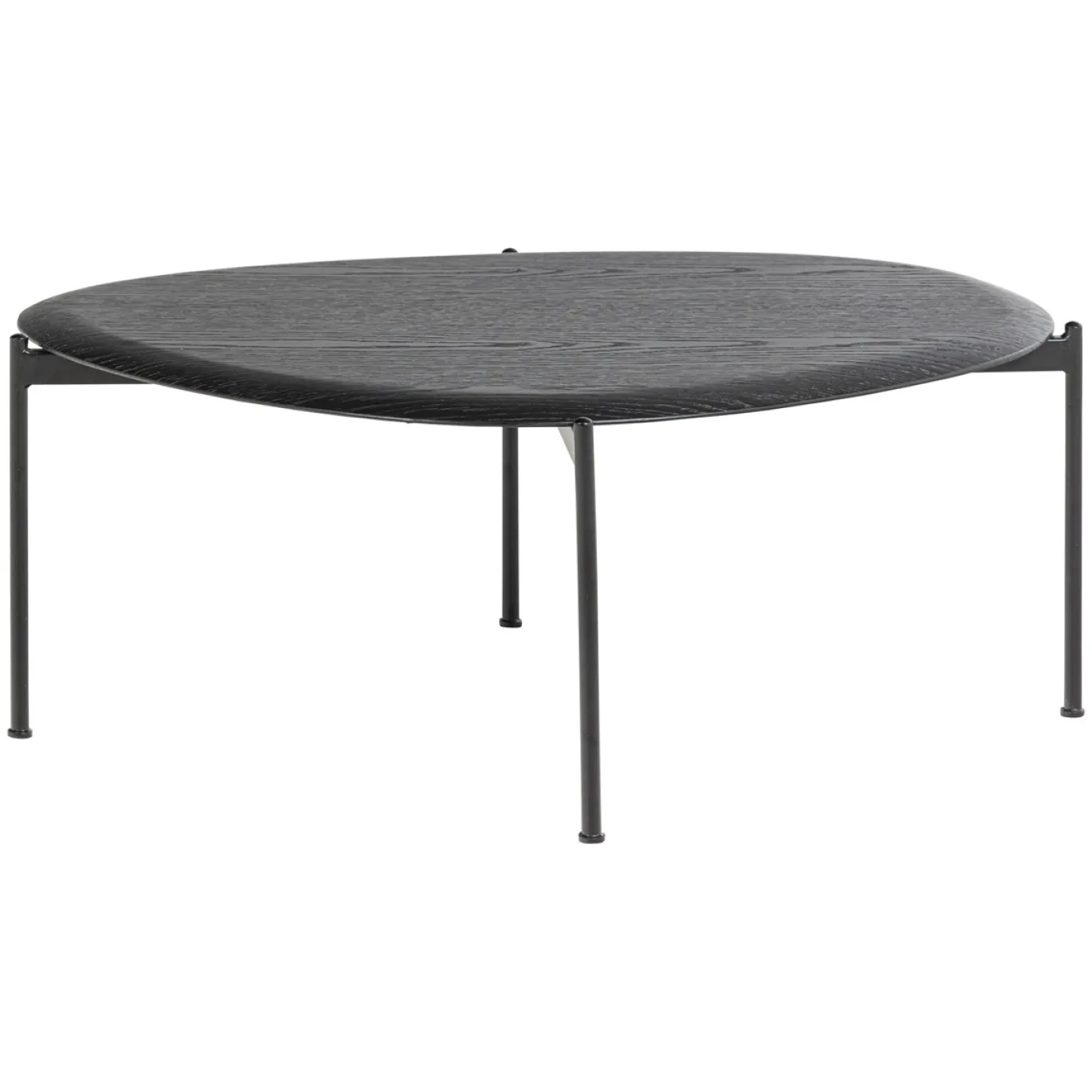 Woood Salontafel Kota 36x92x68cm Mdf/fineer Zwart