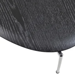Woood Salontafel Kota 36x92x68cm Mdf/fineer Zwart