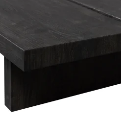 Woood Salontafel Lion Donkerbruin 140cm