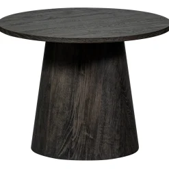 Woood Salontafel Maan Donkerbruin Ø60cm